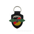 Gsg9 Personalized Leather Keychains, Promotional Keychains With Logo With Soft Enamel Emblem